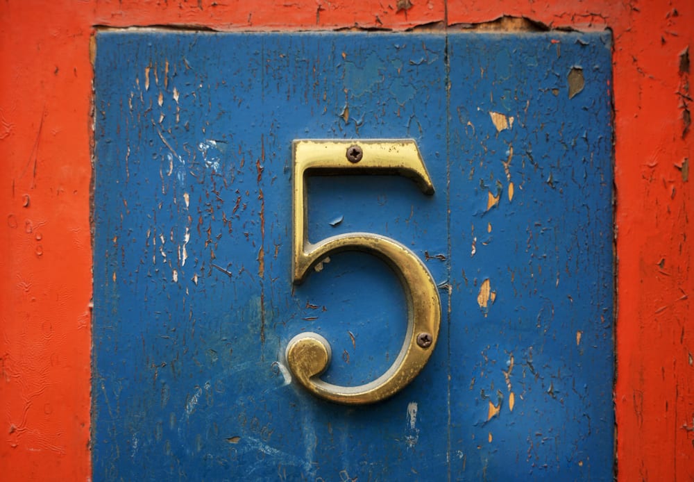 Door number