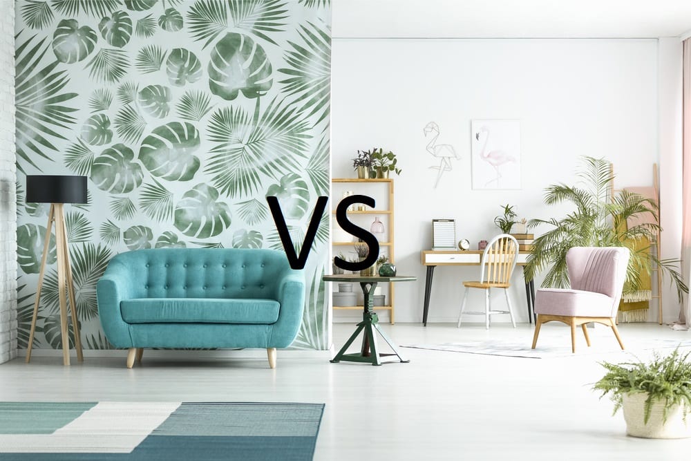 Wallpapering VS Painting A House – Pros and cons